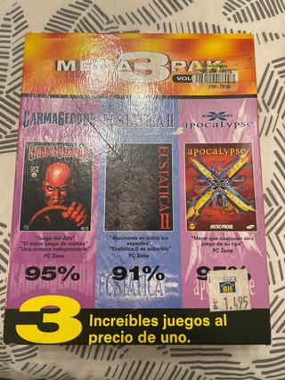 Juegos PC Carmageddon, Ecstatica II y Apocalypse
