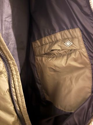 Abrigo Pull&Bear verde talla L