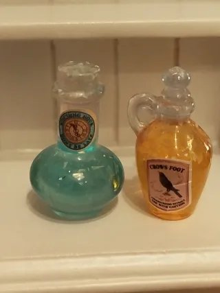 Bottiglie miniature simulazione pozioni