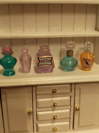 Bottiglie miniature simulazione pozioni