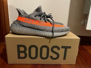 Adidas Yeezy Boost 350 V2 Gris Naranja