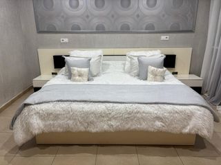 Dormitorio (completo sin canapé), blanco y negro