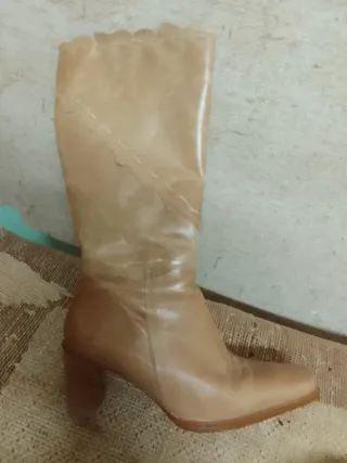 Botas altas de cuero Tel 600698900