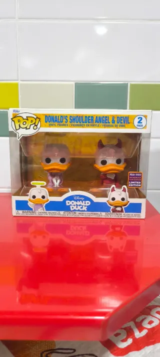 Funko Pop Donald Ángel y Diablo 2 Pack