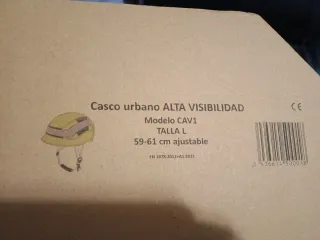 Casco de bicicleta talla L