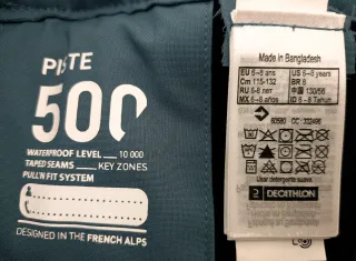 Pantalón Ski Niño Wedze T. 6-8 Años