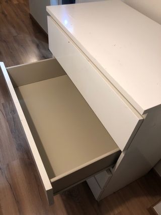 Cómoda 4 cajones blanca