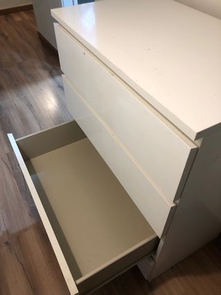 Cómoda 4 cajones blanca