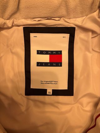 Chaqueta Tommy Hilfiger Beige Talla XS