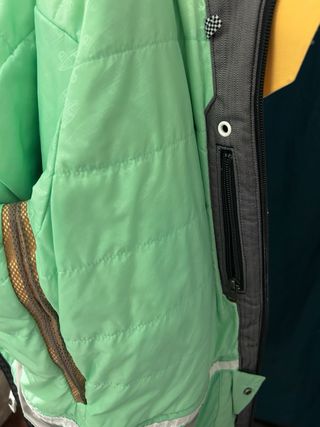 Chaqueta Vans Gris y Amarilla