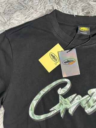 Camiseta Corteiz Negra Talla M