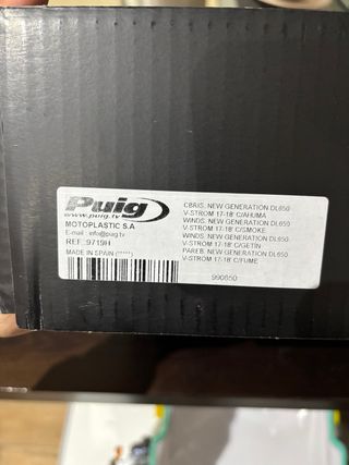 Cupula Puig Touring Suzuki Vstrom650 2022