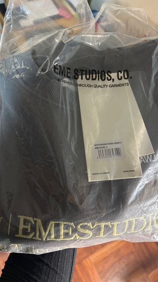 Sudadera Emestudios gris