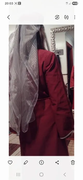 Disfraz Medieval Reina Talla 44