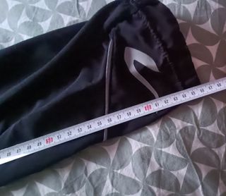 Cortavientos Kalenji Negro Naranja