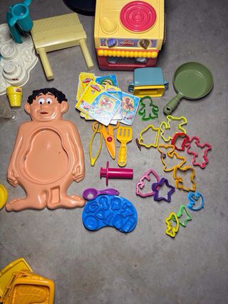 Lote Juguetes Plastilina Cocinita y Accesorios