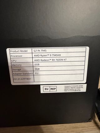 Mini PC Gaming Negro y Rojo