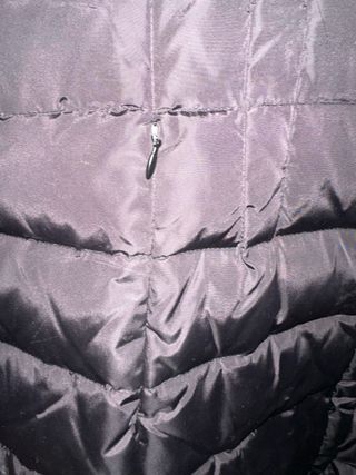 Abrigo-Anorak Negro/Mujer Talla 46/Marca ANTEA