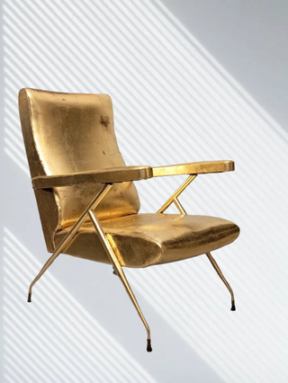Poltrona vintage design Silvio Cavatorta anni '50