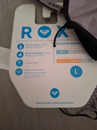 Guantes de Nieve Roxy Talla L