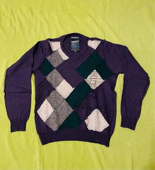 Jersey Desigual Patchwork Hombre