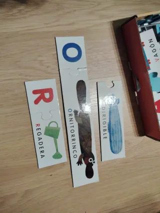 Puzzle Alfabeto Táctil Montessori