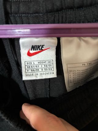 Pantalones Nike Baggy Vintage Negros