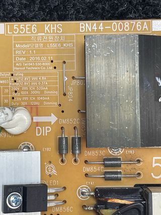 Placa Base TV Samsung UE55KU6670UX Despiece