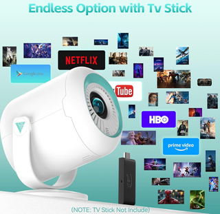 Mini Proyector Nasin VF211WF WiFi 6 Bt