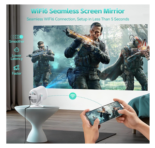 Mini Proyector Nasin VF211WF WiFi 6 Bt