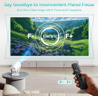 Mini Proyector Nasin VF211WF WiFi 6 Bt