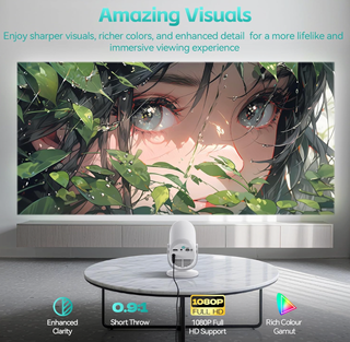 Mini Proyector Nasin VF211WF WiFi 6 Bt