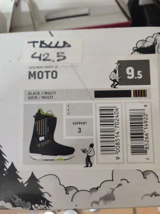 Botas Snowboard Burton Moto