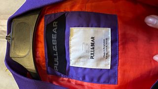 Chaqueta bomber Pull&Bear morada