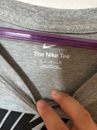 Lote 4 Camisetas Nike Grises