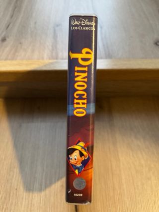VHS Pinocho Walt Disney Los Clásicos