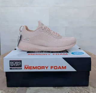 Zapatillas Mujer Skechers Bobs Squad-Tough Talk