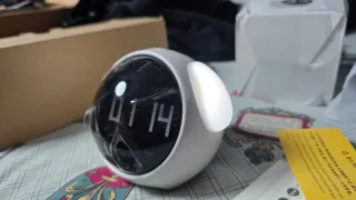 Despertador Digital LED Blanco