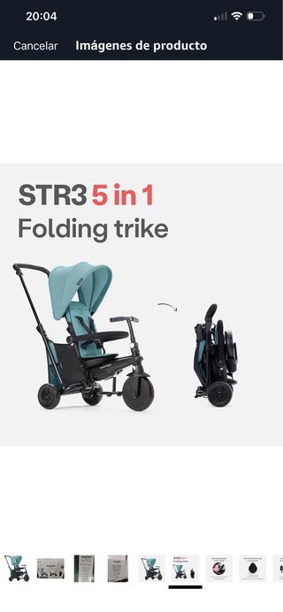 Triciclo smarTrike STR3 Plegable 5-en-1
