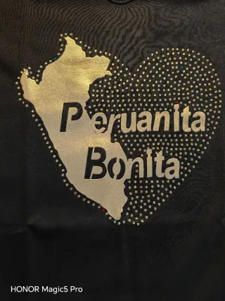 Camiseta Perú Estampado Calidad. Talla Única.