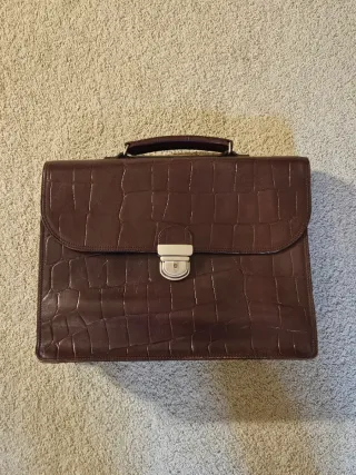 Valigetta porta documenti in pelle