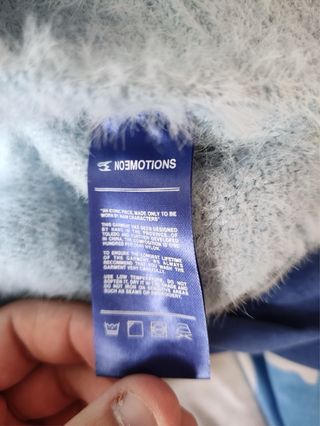 Jersey polo mohair noemotions azul