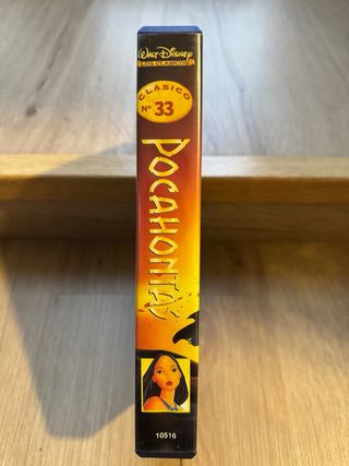 VHS Pocahontas Disney Los Clásicos