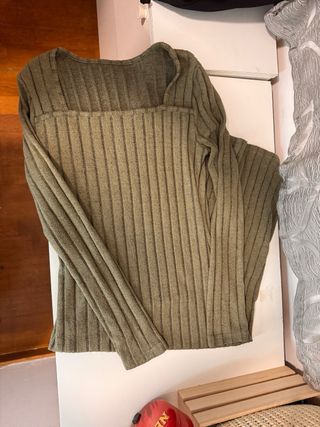 Vestido verde militar