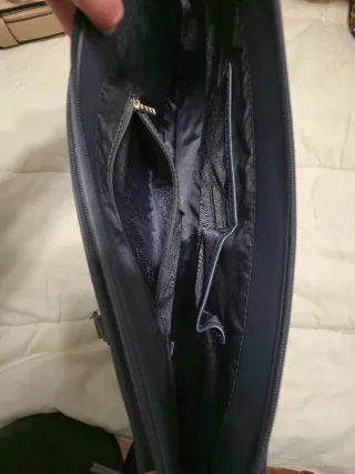 Bolso maletín azul marino Misako