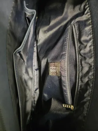 Bolso maletín azul marino Misako