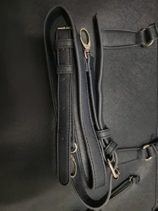 Bolso maletín azul marino Misako