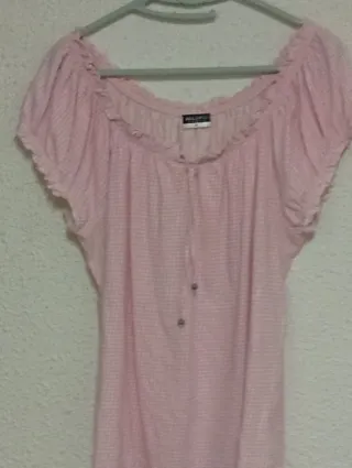 3 Camisetas Elástico y Encaje Talla XL