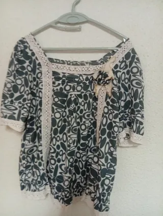 3 Camisetas Elástico y Encaje Talla XL