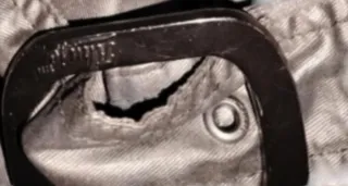 Chaqueta Khujo Motera Negra Original Y2K 2000s